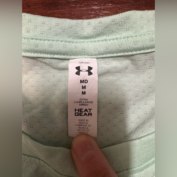 Under Armour Women's Mint Short Sleeve Tee - Picture 4 of 4